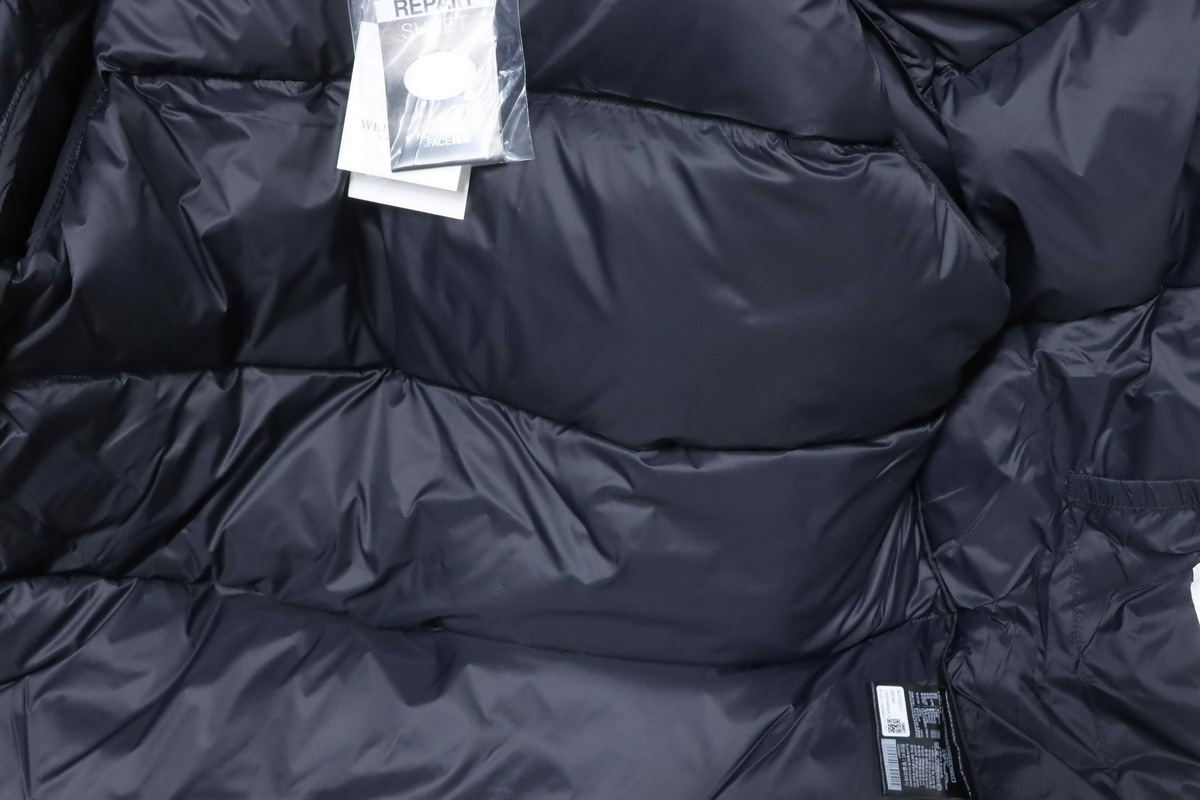 The North Face 1996 Eco Nuptse Jacket 'Black Gray'