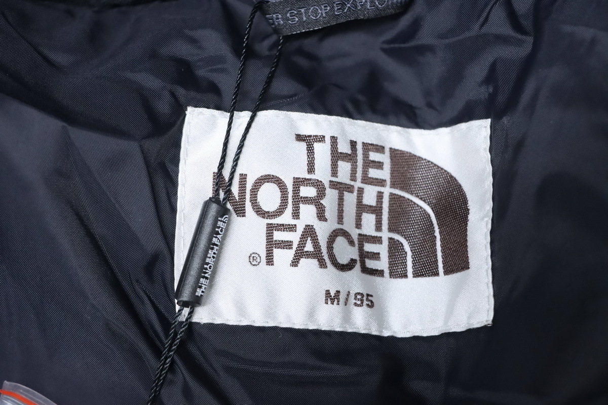 The North Face Long Nuptse Parka Black