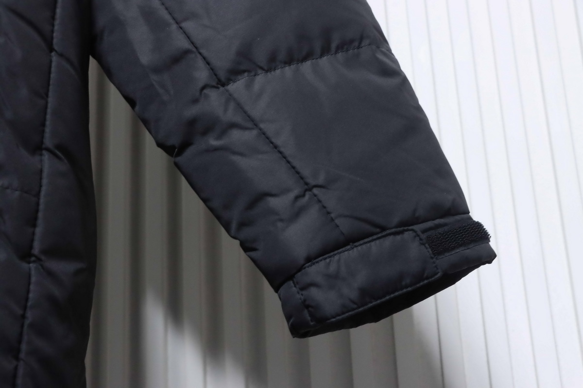 The North Face Long Nuptse Parka Black