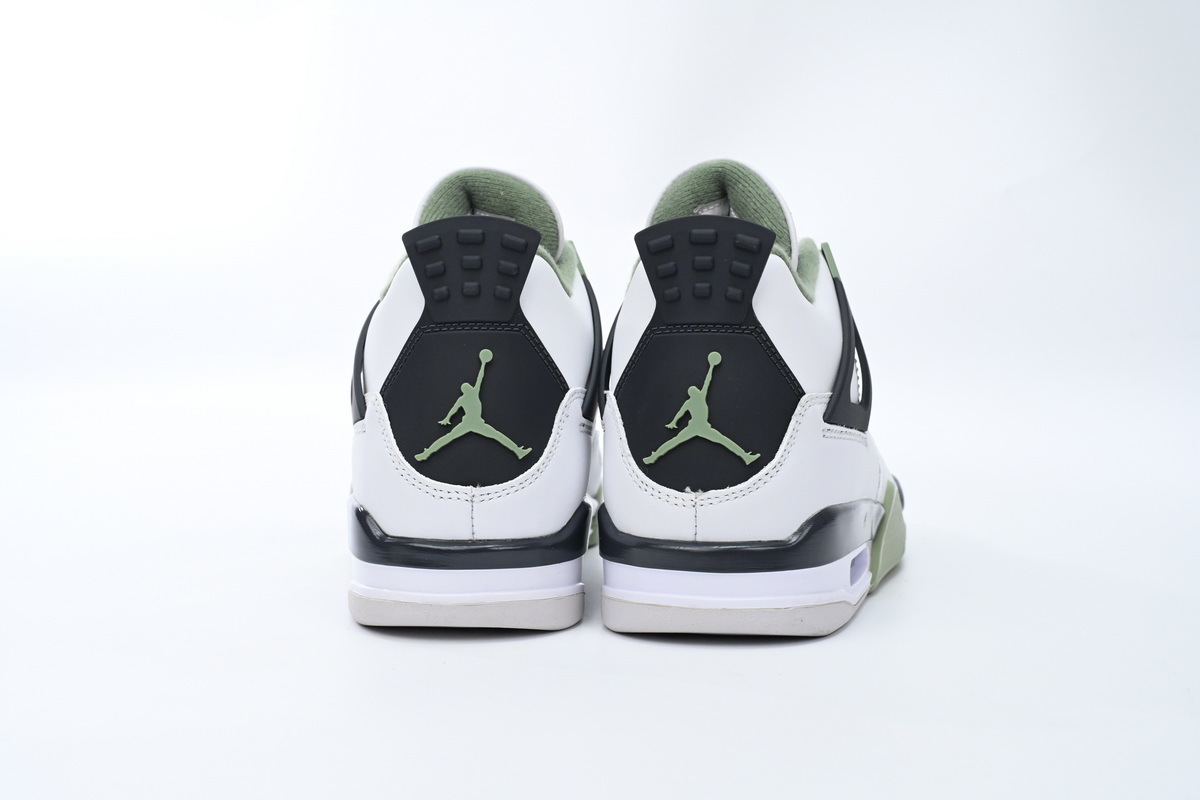 【Black Friday Special Offers】PK God Batch Nike Air Jordan 4 WMNS “Oil Green”Seafoam (W) AQ9129-103