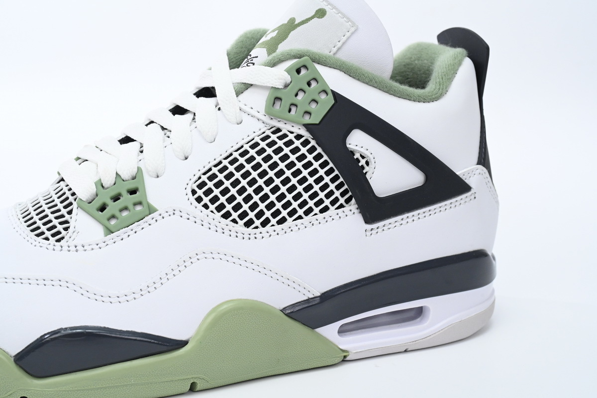 【Black Friday Special Offers】PK God Batch Nike Air Jordan 4 WMNS “Oil Green”Seafoam (W) AQ9129-103