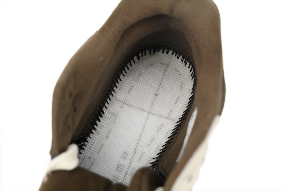 【Black Friday Special Offers】PK God Batch Travis Scott × Nike Jordan Jumpman Jack TR White Brown FZ8117-100