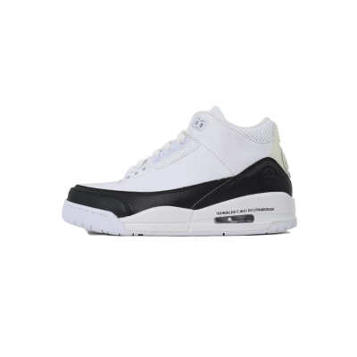 【Special Offers】PK God Batch Fragment Design x Air Jordan 3 Black White DA3595-100 01