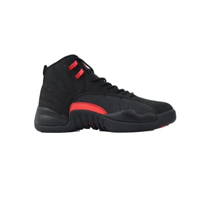 PK God Batch Air Jordan 12 Retro New Black Red CT8013-001 02