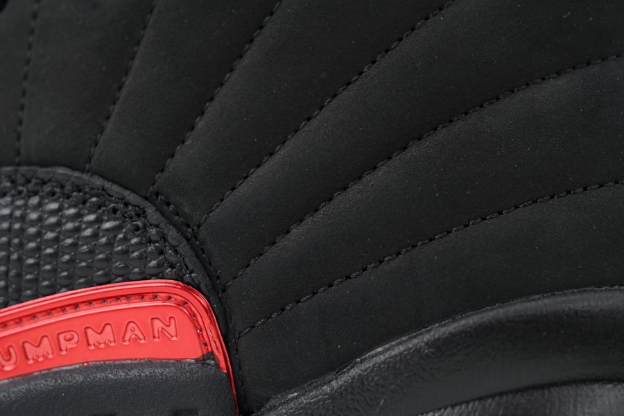 PK God Batch Air Jordan 12 Retro New Black Red CT8013-001