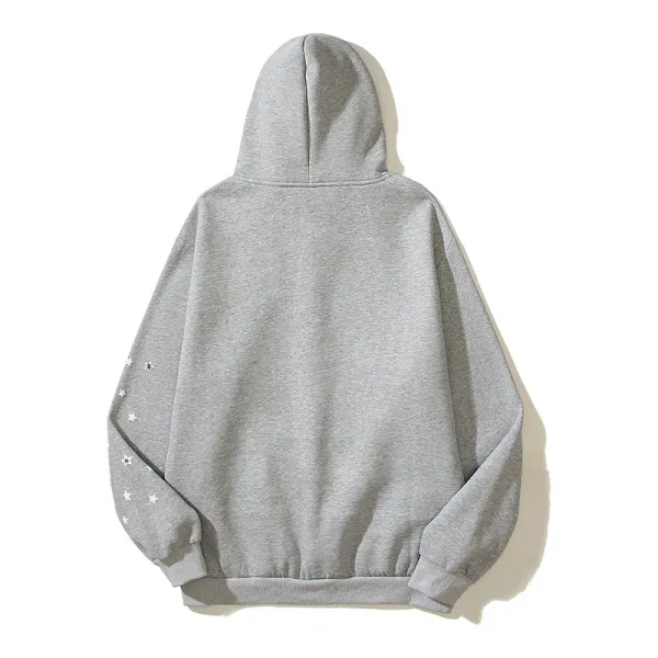 Sp5der Arach NY Phobia Hoodie #2606 Black/Gray