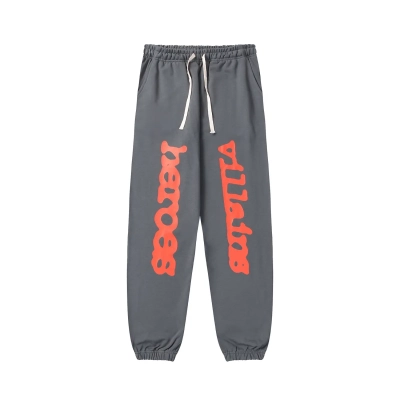 Sp5der Sweatpant ZF004-Bottom Gray 01