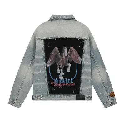 Amiri Casual Denim Jackets #5023 02