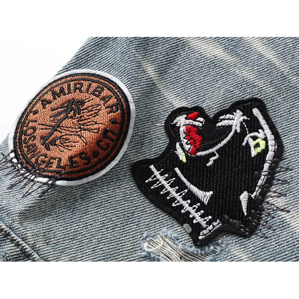 Amiri Casual Denim Jackets #5023