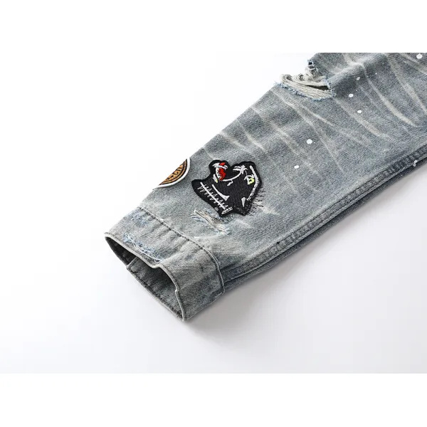 Amiri Casual Denim Jackets #5023