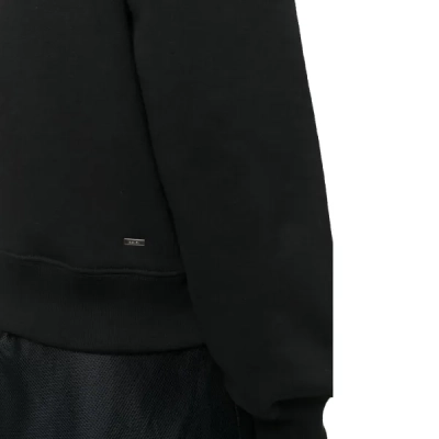 AMIRI M.A. Logo Embroidered Hoodie Black White 02