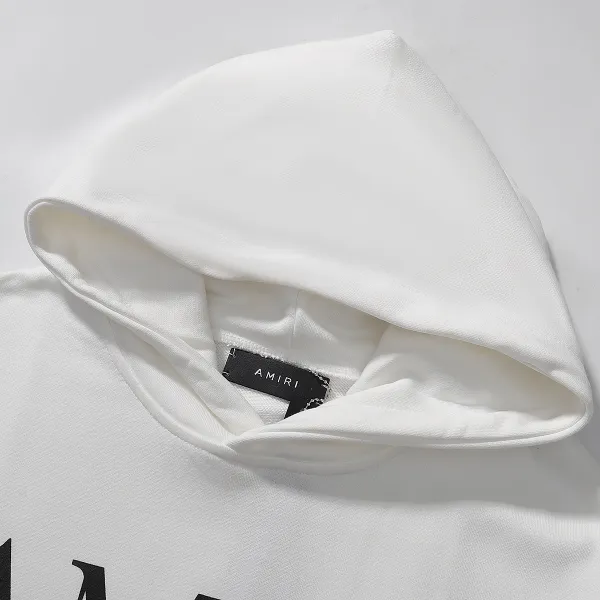 AMIRI Snake Print Hoodie #9287 Black/White