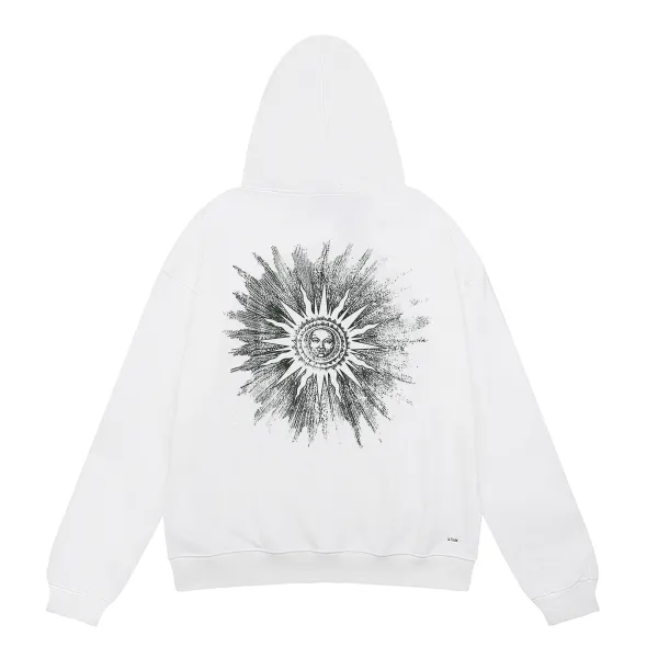 AMIRI Sun Hoodie #9278 Black/White