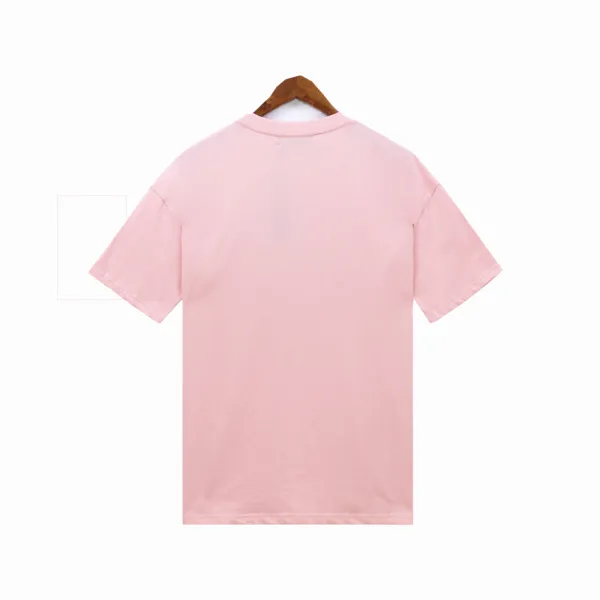 Amiri Twisted Palms T-Shirt #2215 Pink/Black