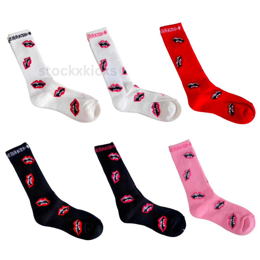 [Add One] Chrome Hearts 6-Pack Chomper Socks FW20