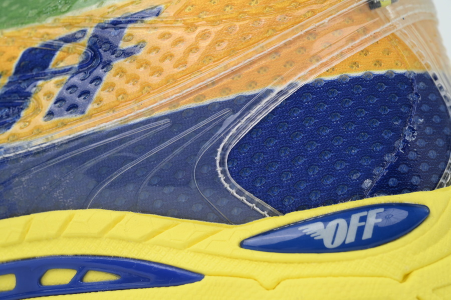 Off White Be Right Back Sneakers Colorful Print OMIA295F AB001 0033