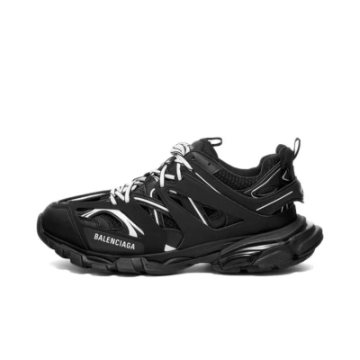 【Top PK God Batch】Balenciaga Track Tess Black And White (LED) 542023 W1GB1 2045 01