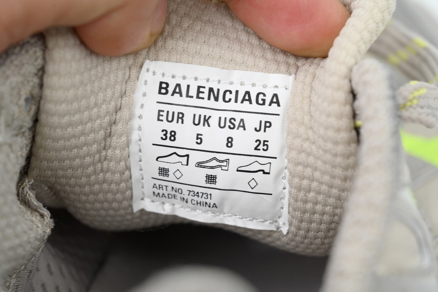 Balenciaga 3XL Sneaker Gauze Copper 734734 WXLCR 2077