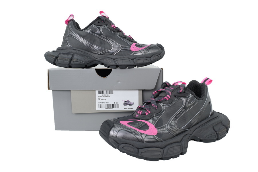 Balenciaga 3XL Sneaker Netting Black 734734 WXLCR 1150