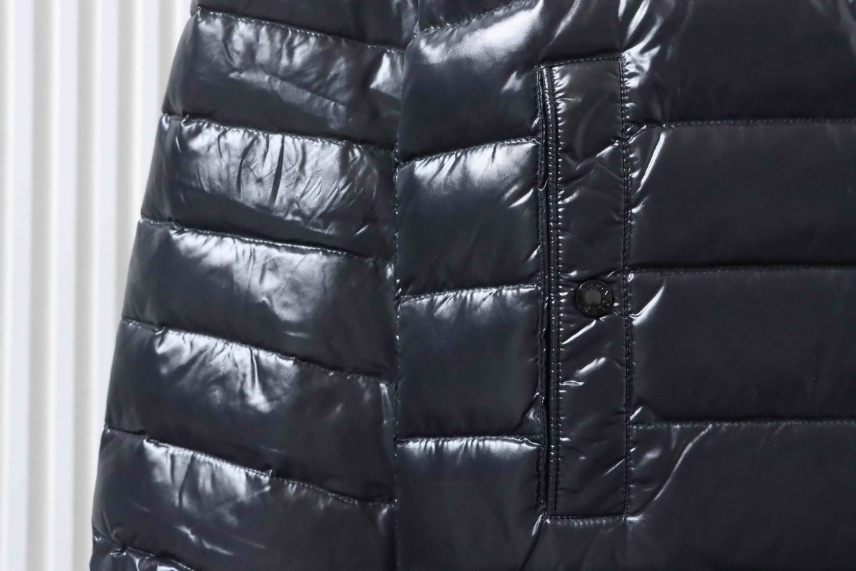 Moncler ‘Year of the Dragon Limited Edition’ Zip-Up Hooded Down Jacket in Black