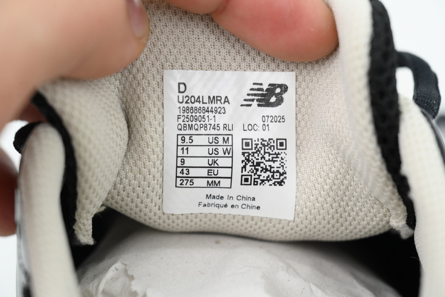 New Balance 204L 'Black Timberwolf' U204LMRA