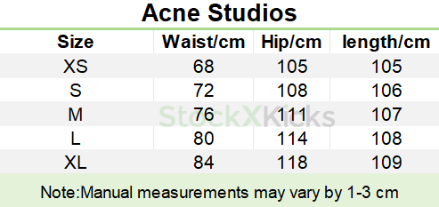 Acne Studios Loose Fit Jeans 1981 KH AC1981