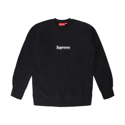 Supreme Box Logo Rundhalsausschnitt (HW15) Schwarz 01