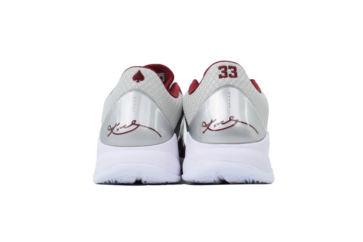 Caitlin Clark x Zoom Kobe 5 Protro Gray Red IM0557-001
