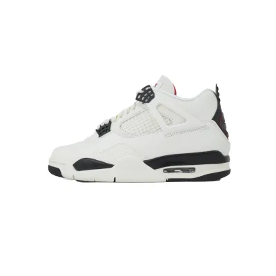 PK God Batch Air Jordan 4 Retro White Black And Red IM4002-100 01