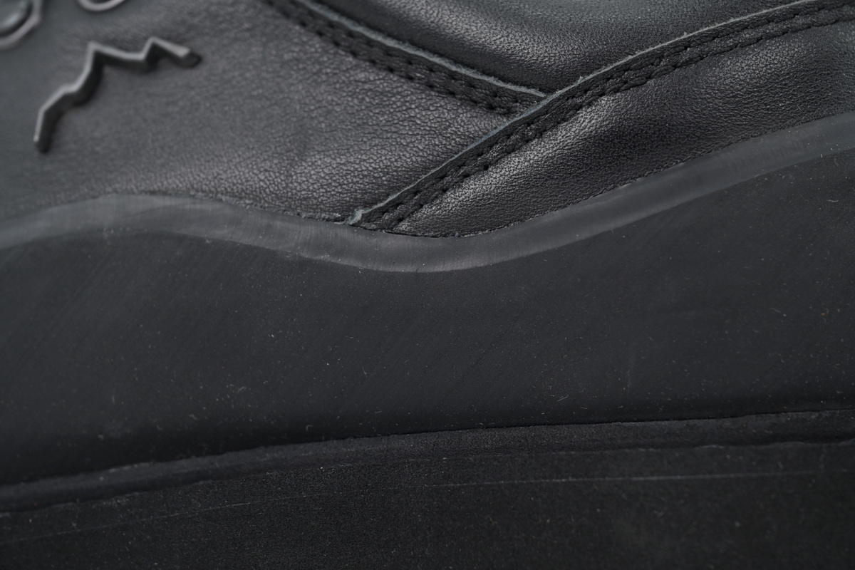 PK God Batch Diemme Ampezzo Low-top Suede Hiking Shoe Black