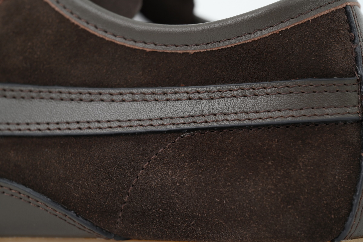 PK God Batch Dries Van Noten Suede Sneakers Dark Brown