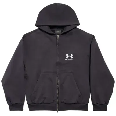 Balenciaga x Under Armour Zip Up Hoodie 'Black/White' + Ksubi Jeans YZ 3004 02