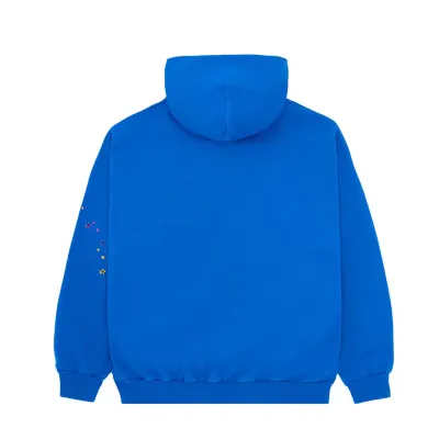 Sp5der TC Hoodie Blue YZ EG911 + Ksubi Jeans YZ 3004