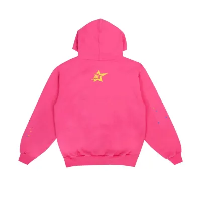 Sp5der P*NK Hoodie Pink YZ EG912 + Ksubi Jeans YZ 3004