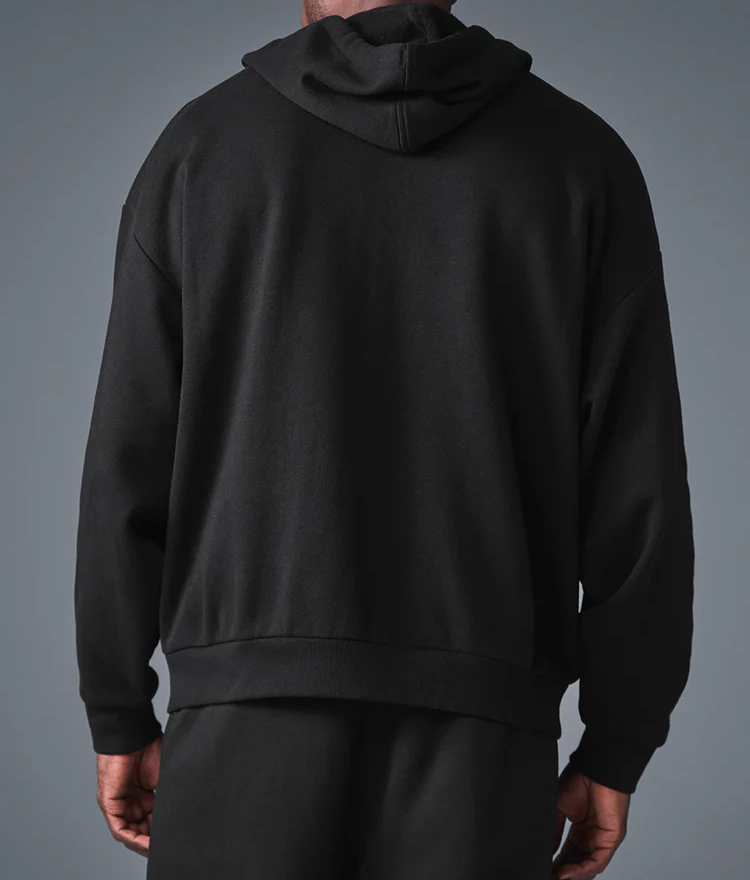 Alo Yoga Accolade Full Zip Hoodie Black 