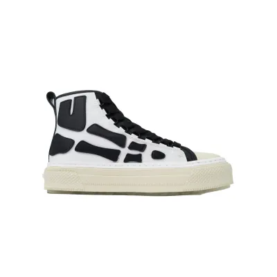AMIRI SKEL COURT HI White Black 02