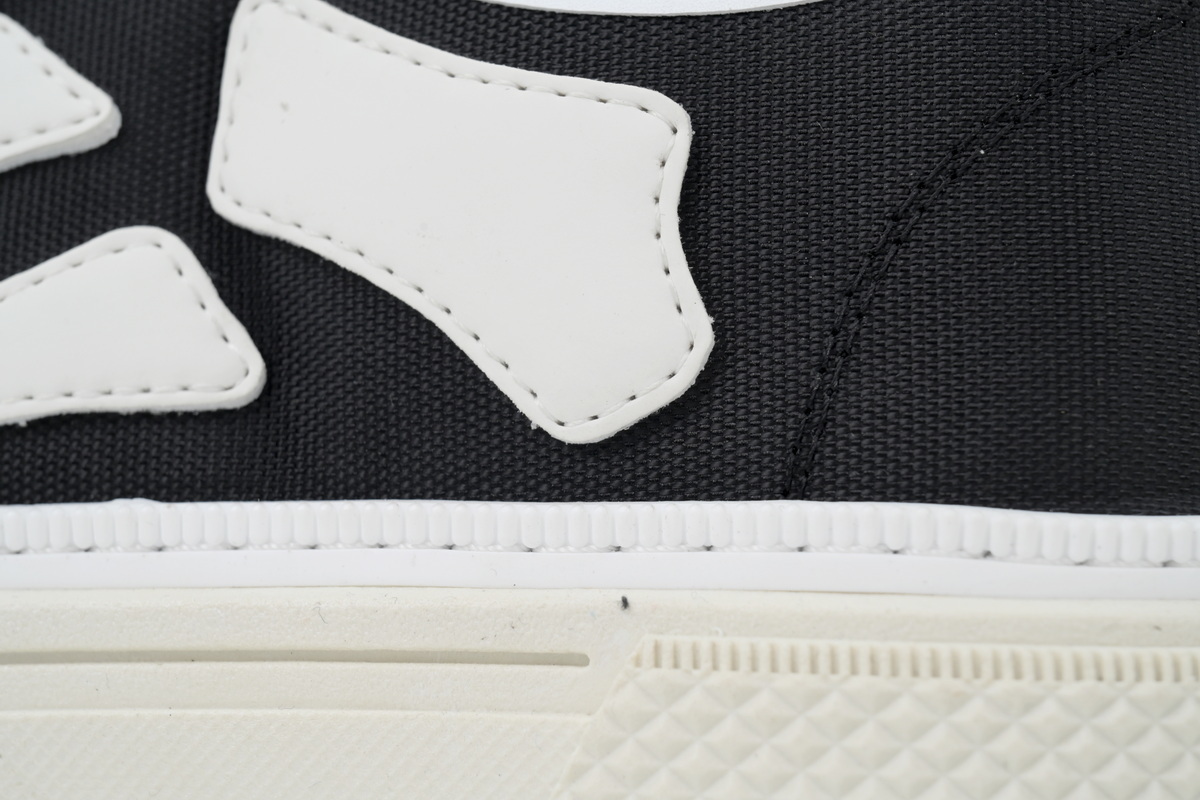 AMIRI SKEL COURT Low Black And White