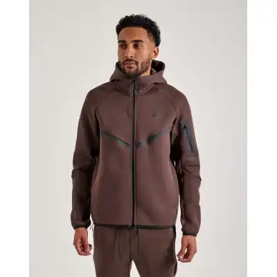 Nike Tech Fleece Windrunner Brown Sets 01
