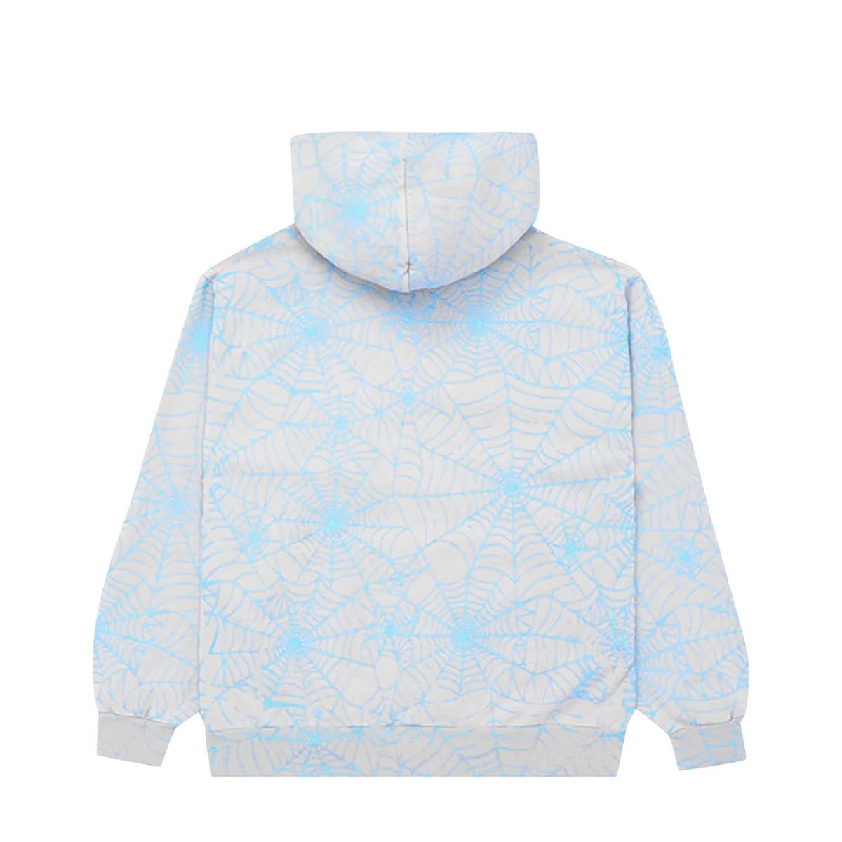 Sp5der AOP Web Hoodie Heather Grey