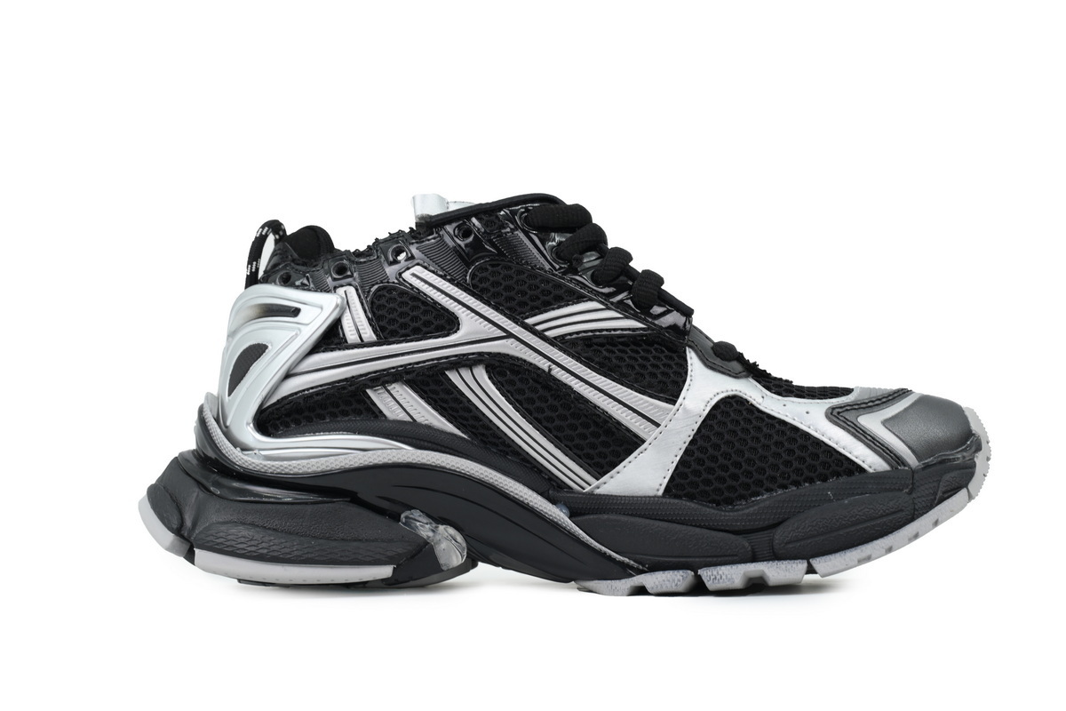 Balenciaga Runner Sneaker 'Black Silver'