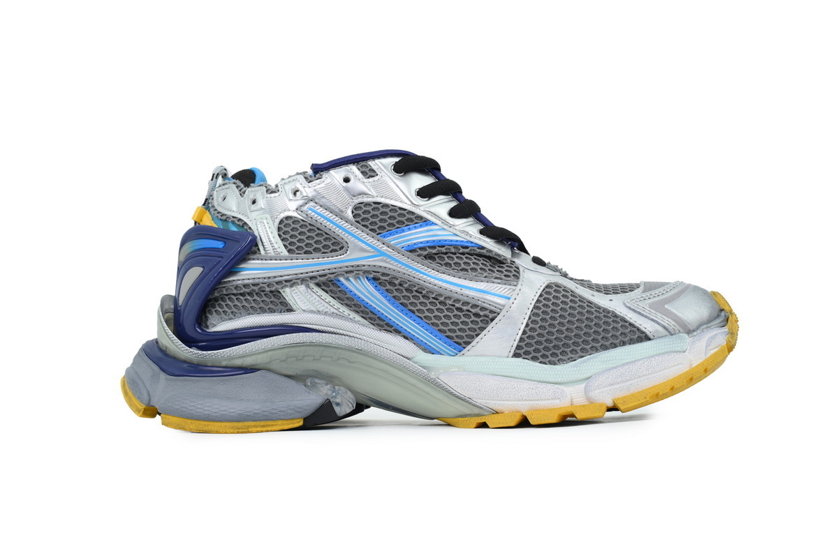Balenciaga Runner Sneaker Silver Gray 772774 W3RMU 1474