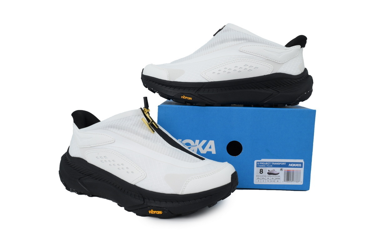 HOKA ONE ONE PROJECT TRANSPORT Panda White 1162850-FLCK
