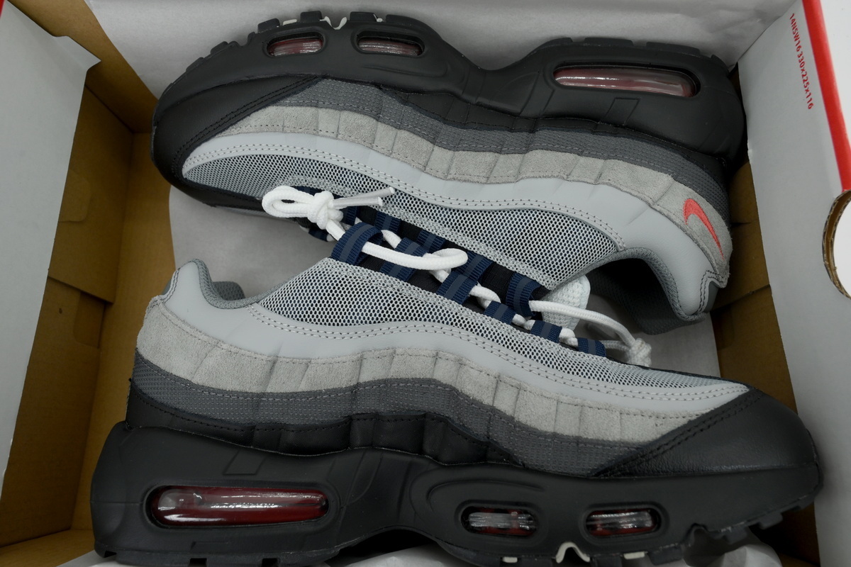 PK God Batch Nike Air Max 95 'Smoke Grey Track Red' DM0011-007