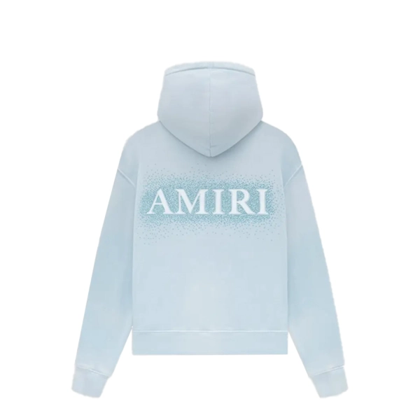 Amiri Crystal Burst Hoodie Ashley Blue
