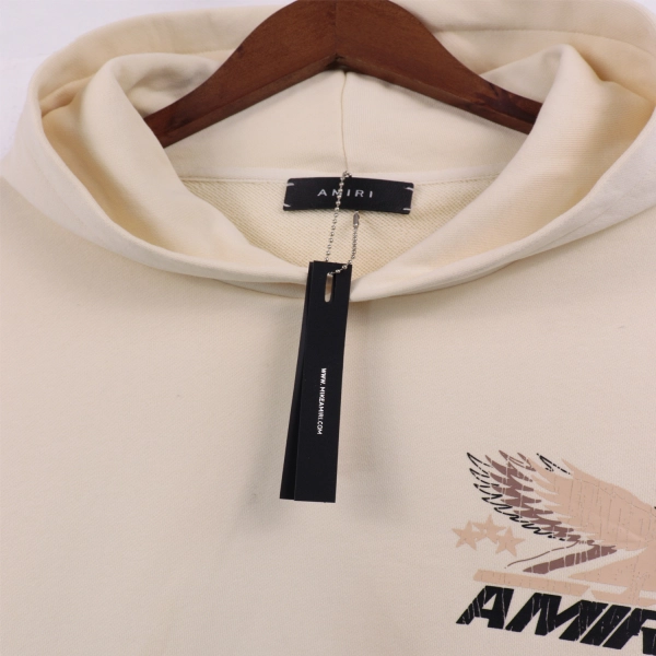 AMIRI Pegasus Hoodie #5890 Black/Apricot