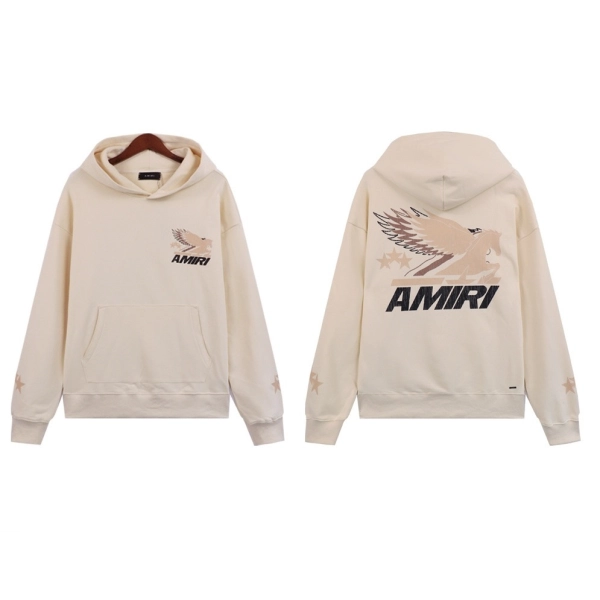 AMIRI Pegasus Hoodie #5890 Black/Apricot