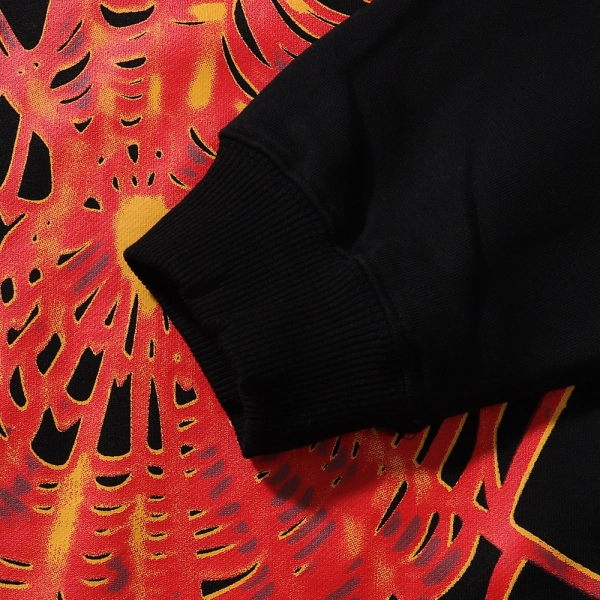 Sp5der OG Web V2 Hoodie & Sweatpant Set Black #8228