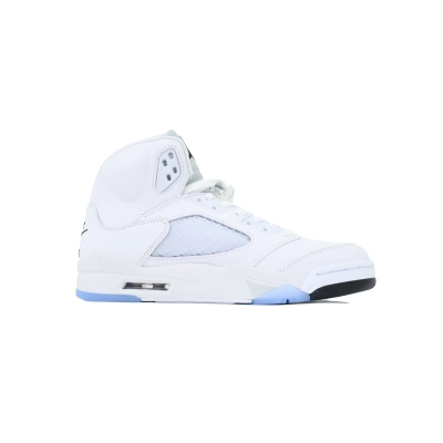 PK God Batch Air Jordan 5 Retro 'White Metallic' 2026 HQ7978-103 02