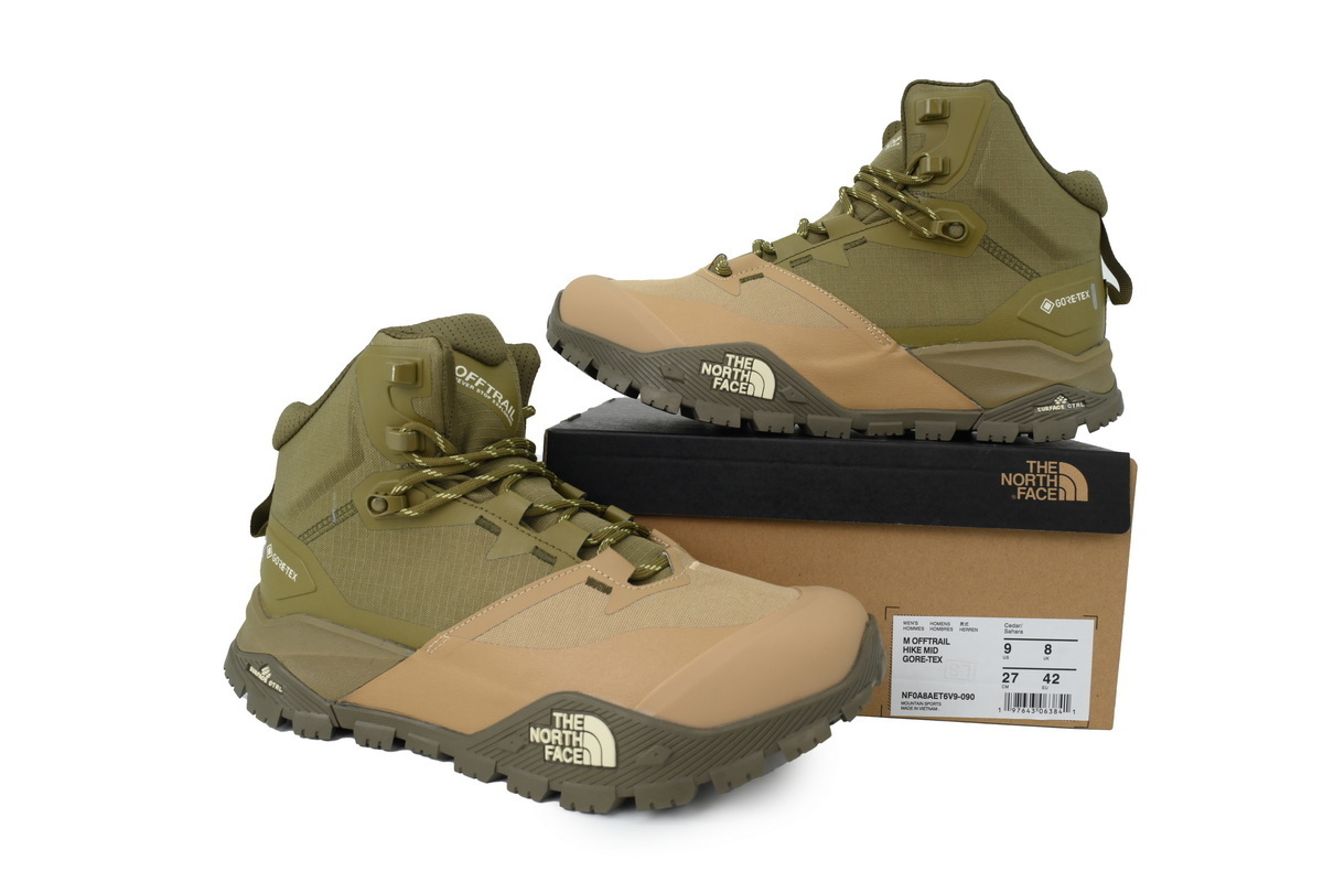 PK God Batch THE NORTH FACE Offtrail Hike GORETEX Olive Green