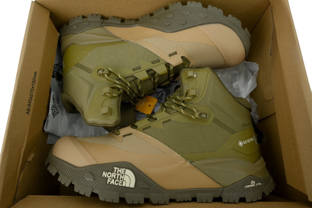 PK God Batch THE NORTH FACE Offtrail Hike GORETEX Olive Green